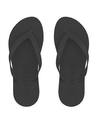 Slim Wide Strap Flip Flops
